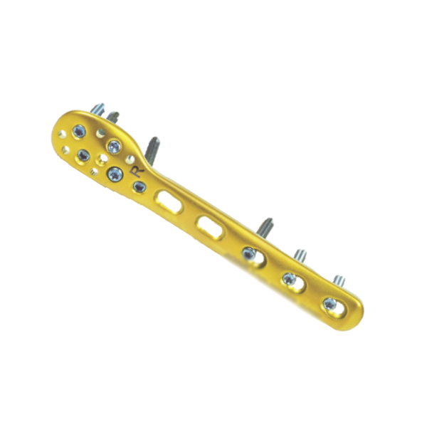 Locking Periarticular Distal Lateral  Fibular Plate, 2.7/3.5mm